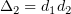 $ \Delta_2=d_1d_2 $