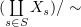 $ (\coprod\limits_{s\in S} X_s)/\sim $