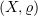 $ (X,\varrho) $