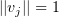 $ ||\al_j||=1 $