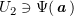 $ U_2\ni \Psi(\aa) $