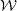 $ \mathcal{W} $
