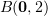 $ B(\zero,2) $