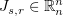 $ J_{s,r}\in\M{n}{n}{\R} $