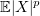 $ \E |X|^p $