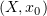 $ (X,x_0) $