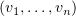 $ (\al_1,\ldots,\al_n) $