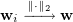 $ \ww_i\arr {\Vert\cdot\Vert_2} \ww $