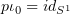 $ p\iota_0 = id_{S^1} $