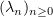$ (\lambda_n)_{n\geq 0} $