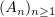 $ (A_n)_{n\geq 1} $
