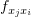 $ f_{x_jx_i} $