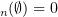 $ \lebz_n(\emptyset)=0 $