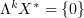 $ \Lambda^kX^\ast=\{0\} $