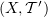 $ (X,\sT') $