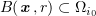 $ B(\xx,r)\subset \Omega_{i_0} $