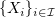 $ \{X_i\}_{i \in\mathcal{I}} $