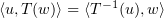 $ \is{\ga}{\vp(\be)}=\is{\vp^{-1}(\ga)}{\be} $