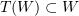 $ \vp(W)\subset W $