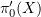 $ \pi_0'(X) $