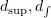 $ d_{\sup}, d_{\int} $