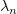 $ \lambda_n $